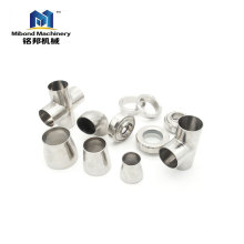 stainless steel 304/316 sanitary pipe fitting elbow/3 way tee/cross/reducer price